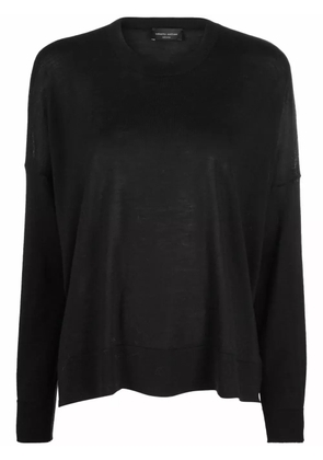 Roberto Collina round neck jumper - Black