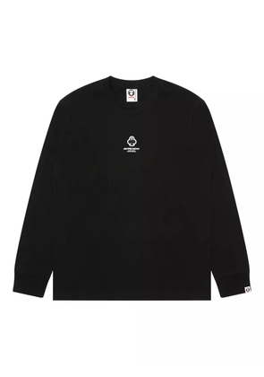 AAPE BY *A BATHING APE® logo-detail T-shirt - Black