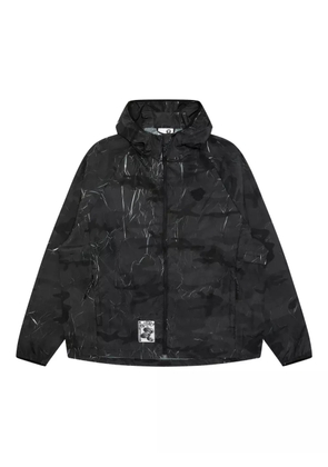 AAPE BY *A BATHING APE® camouflage-print hooded jacket - Black