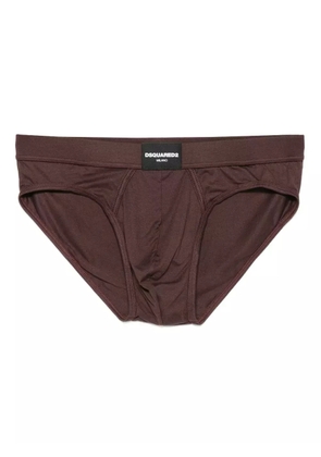 DSQUARED2 logo-patch briefs
