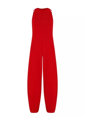 Osklen cotton-blend jumpsuit - Red