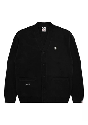 AAPE BY *A BATHING APE® Ape Head patch-pocket cardigan - Black