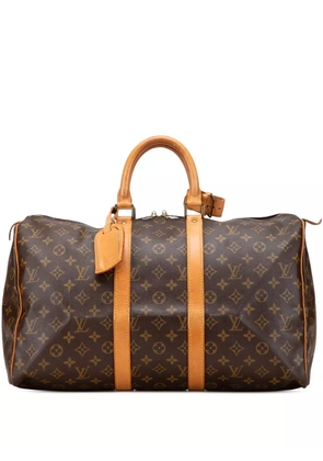 Louis Vuitton Pre-Owned 1990 Monogram Keepall 45 travel bag - Brown
