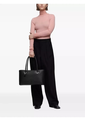 TOUS embossed logo tote bag - Black