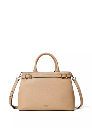 TWINSET buckle-fastening top-handle tote bag - Neutrals