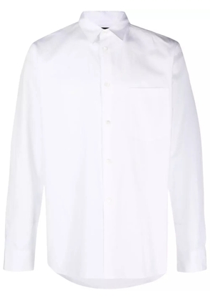 Comme des Garçons Homme Plus patch-pocket cotton shirt - White