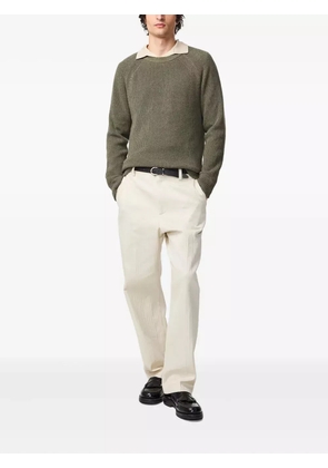 NN07 raglan-sleeve ribbed sweater - Green