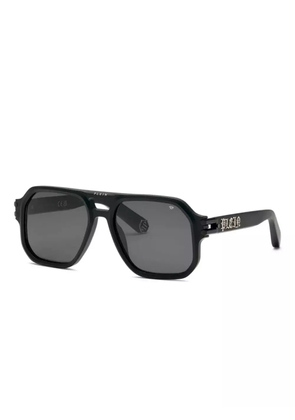 Philipp Plein Eyewear oversize-frame sunglasses - Black