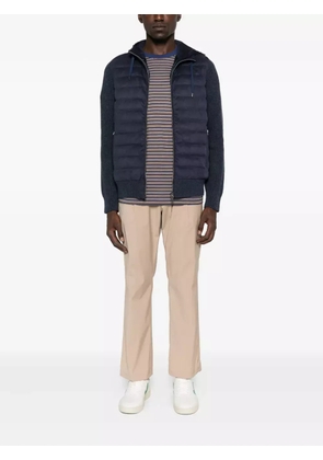 Herno Resort quilted-hooded jacket - Blue