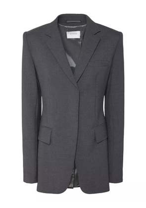 Sportmax button-cuff single-breasted blazer - Grey