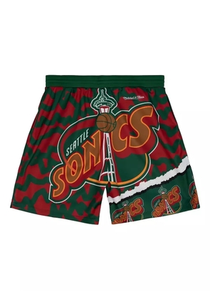 Mitchell & Ness Jumbotron 2.0 Sublimated Shorts 'NBA Seattle Supersonics' shorts - Green