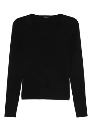 JOSEPH V-neck sweater - Black