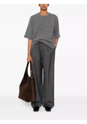LouLou de Saison drawstring wool trousers - Grey
