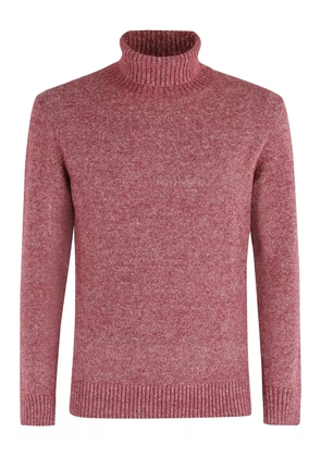Kangra ribbed turtleneck sweater - Red