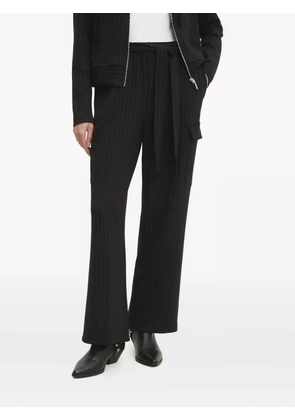 DKNY pinstripe cargo trousers - Black