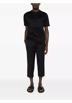 YES LONDON pleated elastic-waist trousers - Black
