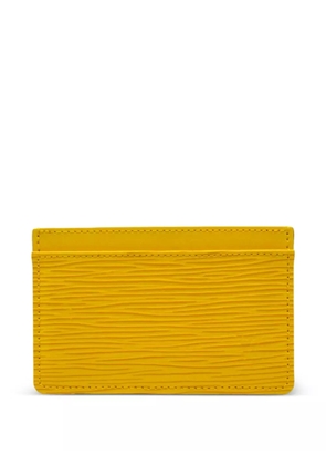 Louis Vuitton Pre-Owned 2021 Épi-leather card holder - Yellow
