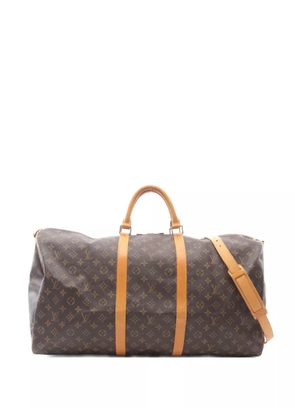 Louis Vuitton Pre-Owned 1997 Keepall Bandouliere 60 monogram Boston bag - Brown