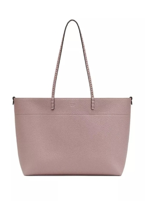 FENDI medium Roll leather tote bag - Pink