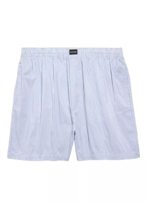 Balenciaga striped boxer shorts - Blue
