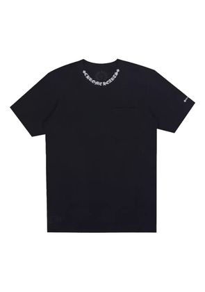 Chrome Hearts neck-logo T-shirt - Black