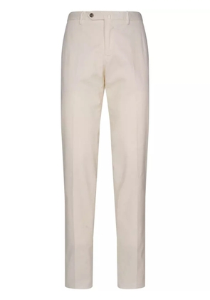 PT Torino mid-rise cotton chino trousers - Neutrals