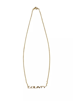 COUNTY OF MILAN County necklace - Yellow