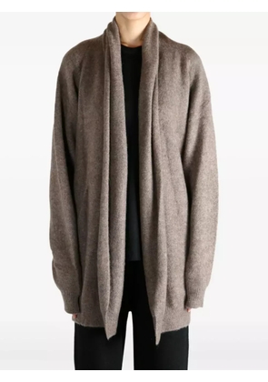 Frenckenberger shawl-collar cardigan - Brown