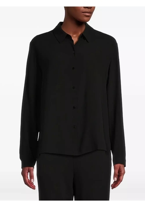 Eileen Fisher classic-collar shirt - Black