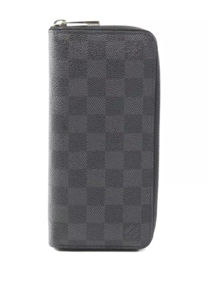 Louis Vuitton Pre-Owned 2011 Zippy Damier Graphite wallet - Black