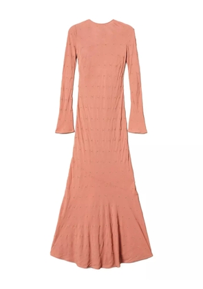 TWINSET crystal-embellished maxi dress - Pink