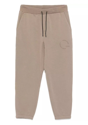 BOSS tonal-artwork track pants - Brown