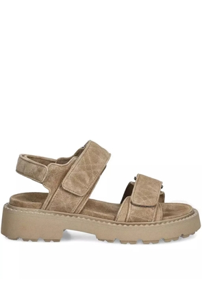 Kennel & Schmenger quilted strap sandals - Neutrals