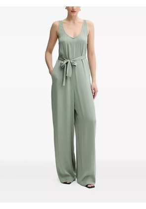 Armani Exchange self-tie jumpsuit - Green