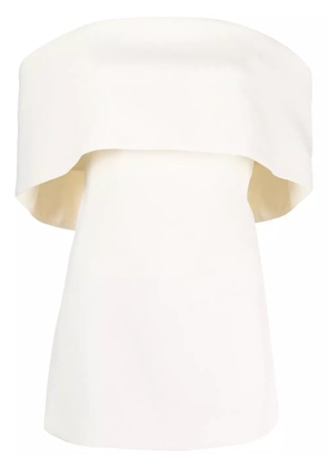 TOTEME off-shoulder strapless top - Neutrals