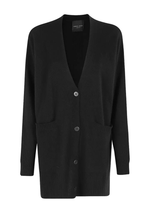 Roberto Collina button-up cardigan - Black
