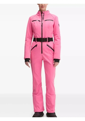 GUESS USA belted ski jumpsuit - Pink