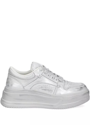 Miss Sixty leather platform sneakers - Grey