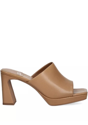 Jeffrey Campbell square-toe block-heel sandals - Brown