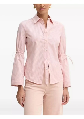 PINKO pinstriped tie-cuff shirt