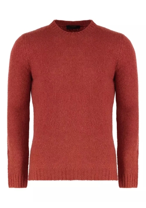 Moorer crew-neck sweater - Orange
