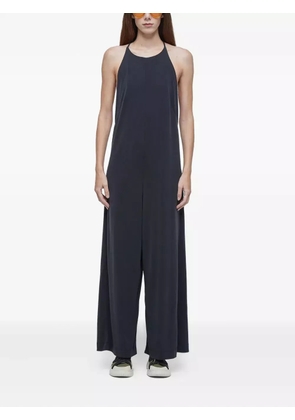 Osklen racerback washed jumpsuit - Black