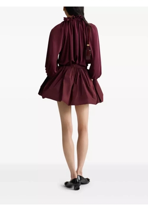 Patou bubble mini skirt - Brown