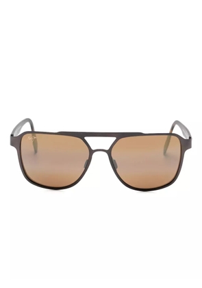 Maui Jim double-bridge sunglasses - Black