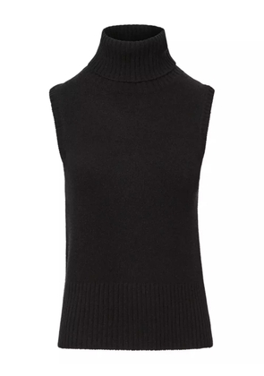 Veronica Beard turtleneck sleeveless top - Black