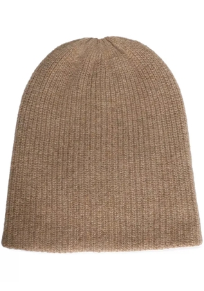 The Elder Statesman Watchman beanie - Brown