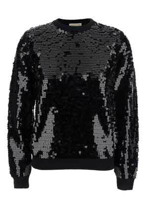 Semicouture sequin-embellished sweater - Black