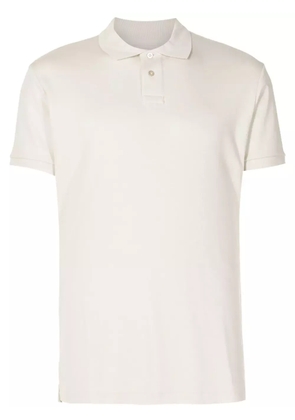 Osklen Supersoft short-sleeved polo shirt - Neutrals