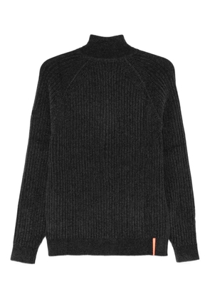 RRD ribbed zip-up sweater - Grey