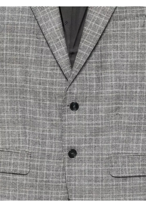 Karl Lagerfeld checked two-button jacket - Grey